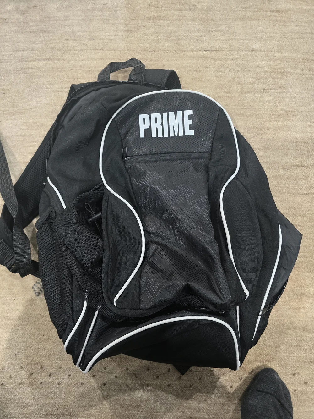 Black Men's Sports Backpack